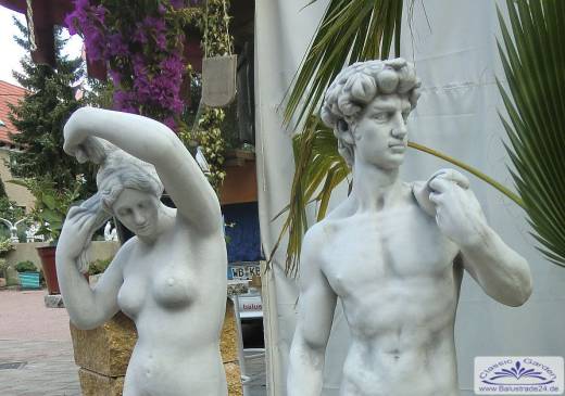 Gartenfigur David und Venus