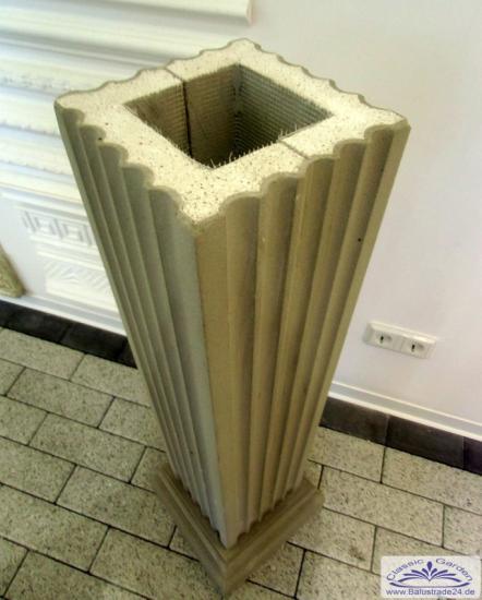 Säulen Säulenverkleidung Fassadenstuck Leichtbausäulen zur Verkleidung