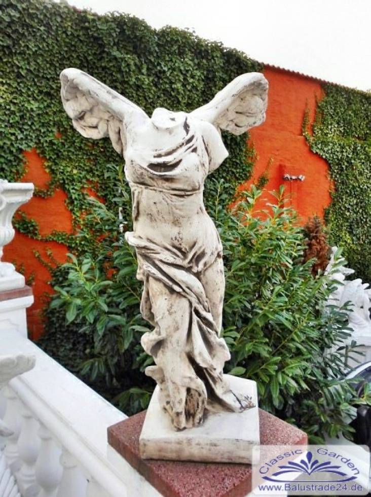 Skulptur Nike antike Steinkunst Figur