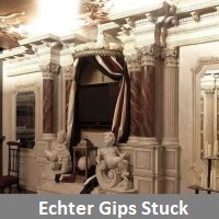 Gipsstuck aus hartem Keramikgips Gipsstuck