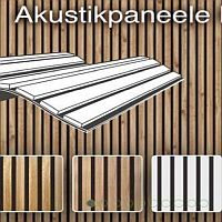 Akustik Lamellen Wandverkleidung Paneele Akustikpaneele zur dekorativen Wandverkleidung