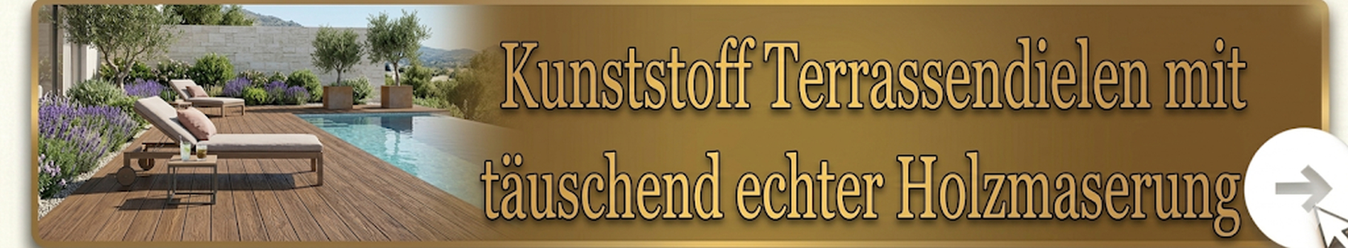 Terrassendielen - Gold Button