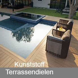 Kunststoff Terrassendielen -> Terrassendielen aus Kunststoff