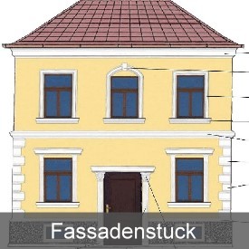 Fassadenstuck Profile und Gesims Leisten Fassadenstuck