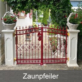 Zaunpfeiler Torpfeiler Betonpfeiler Abdeckungen Zaunpfeiler